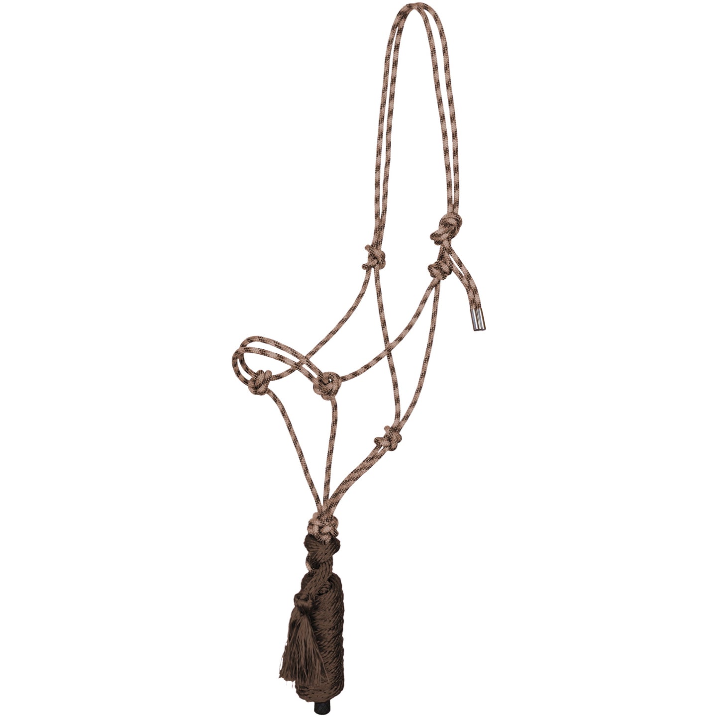 Premium Diamond Cowboy Knot Halter with Lead