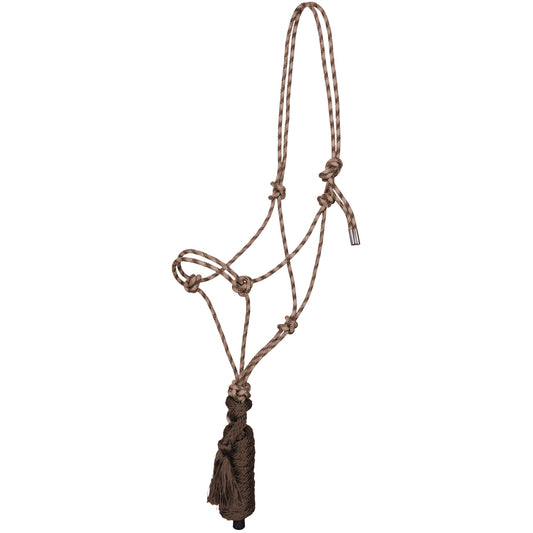 Premium Diamond Cowboy Knot Halter with Lead