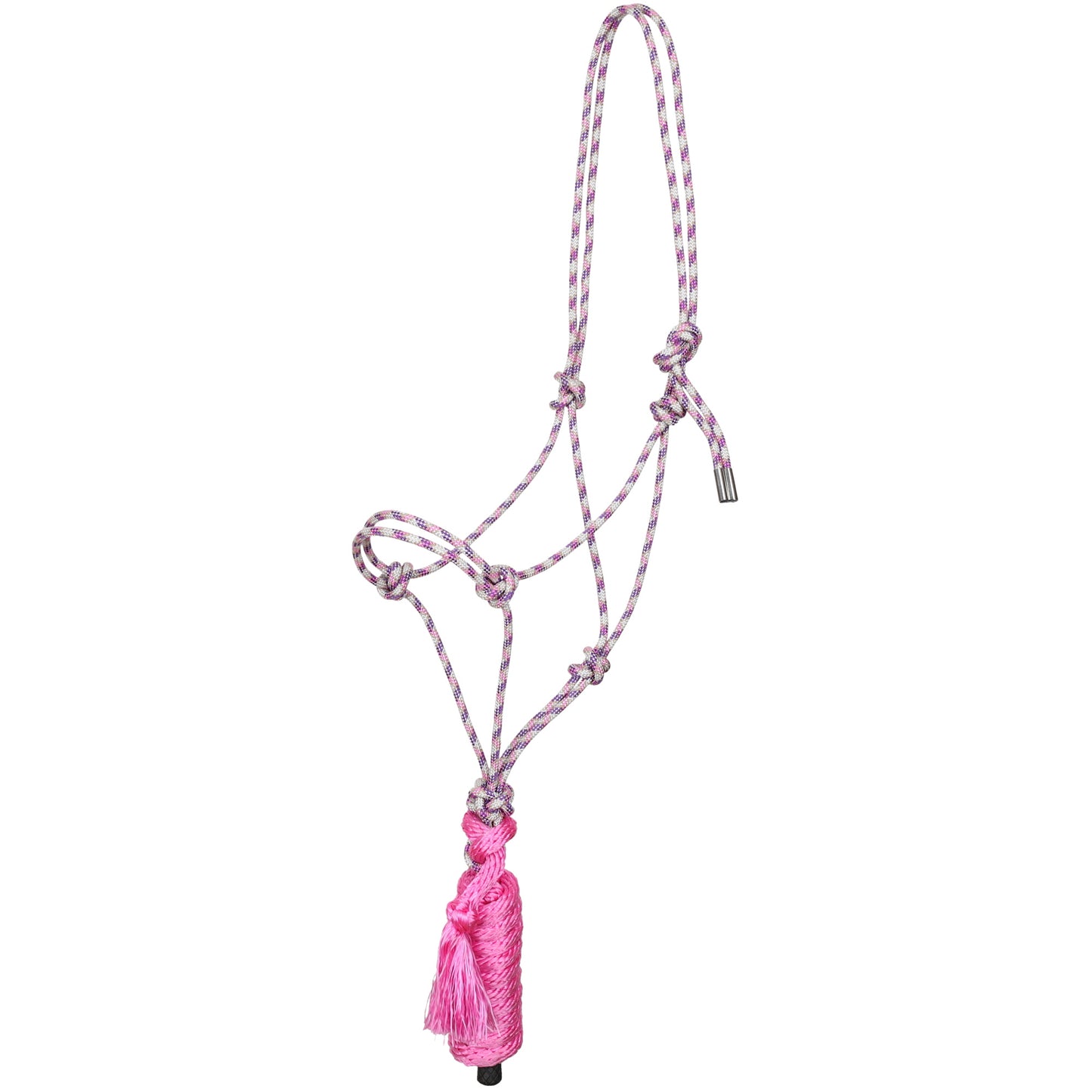 Premium Diamond Cowboy Knot Halter with Lead