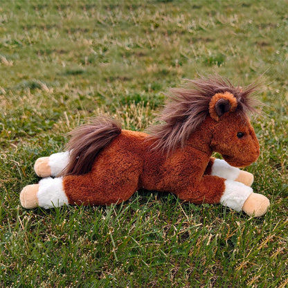Wild Onez Barnyard by Zoologee - 16" Sorrel Floppy Horse