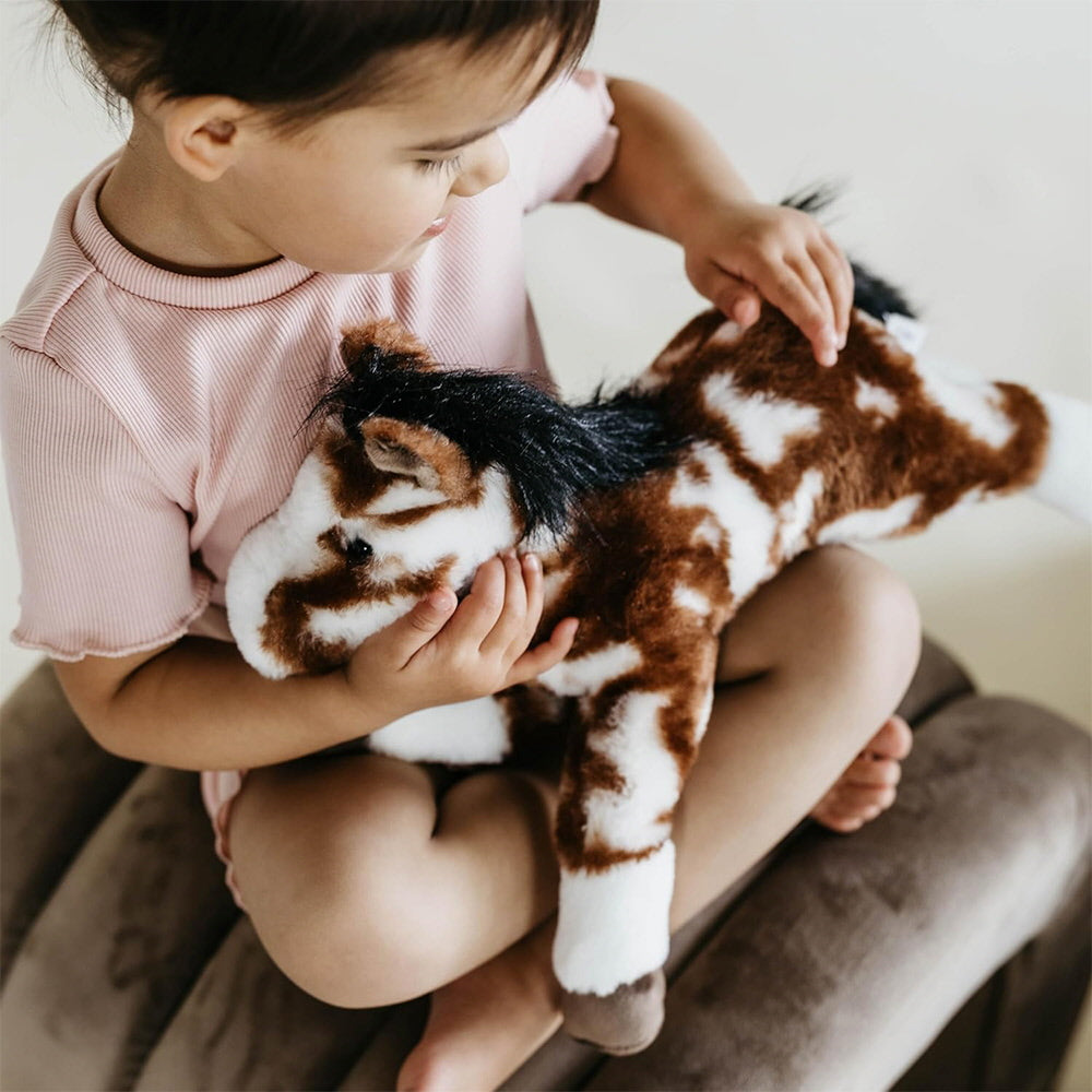Wild Onez Barnyard by Zoologee - 16" Pinto Floppy Horse