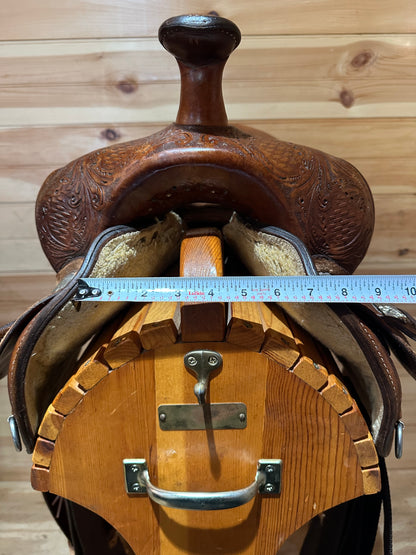 15” Circle Y Proven Barrel Racing Western Saddle