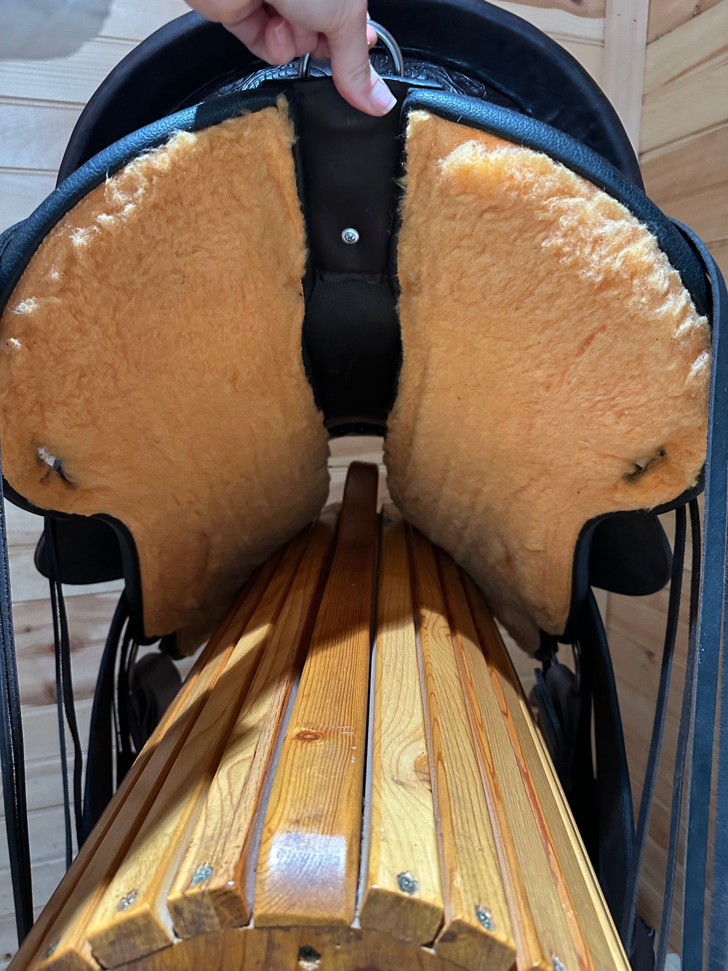 16” Circle Y Sunflower Flex2 Western Trail Saddle Model 1682 (2024)
