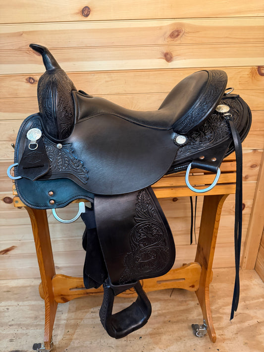 16” Circle Y High Horse Round Rock Gaited Western Trail Saddle Model 6870 (2023)