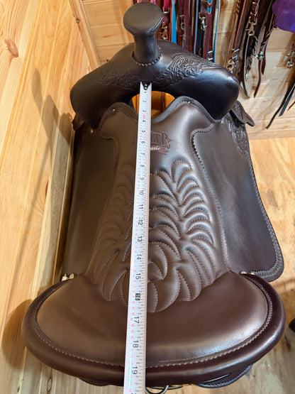 18.5” Tucker High Plains Western Trail Saddle Model T60