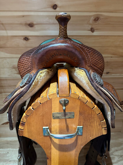 14.5” SRS Saddlery Paul Taylor Barrel Racing Saddle