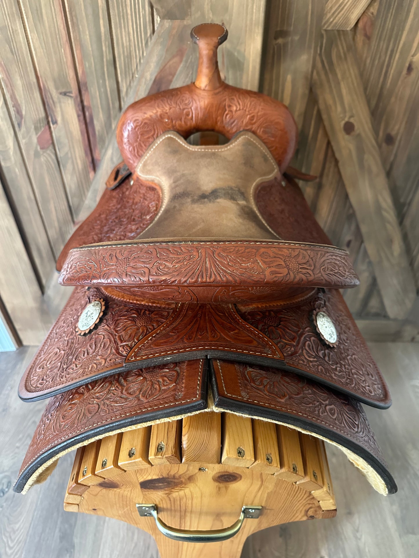 15” Crates Saddlery Western Saddle Model 202