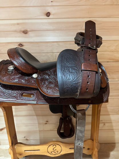 16” Circle Y High Horse Western Trail Saddle Model 6810