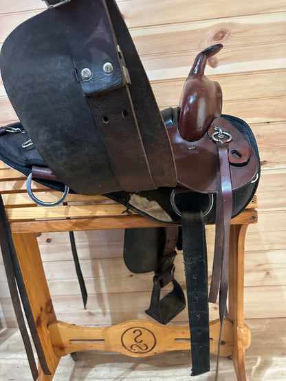 16” Crest Ridge Sonata Lite Western Trail Saddle