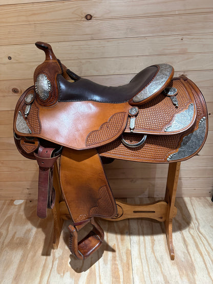 15” Bob’s Custom Saddlery Bob Avila Show Reiner Western Saddle