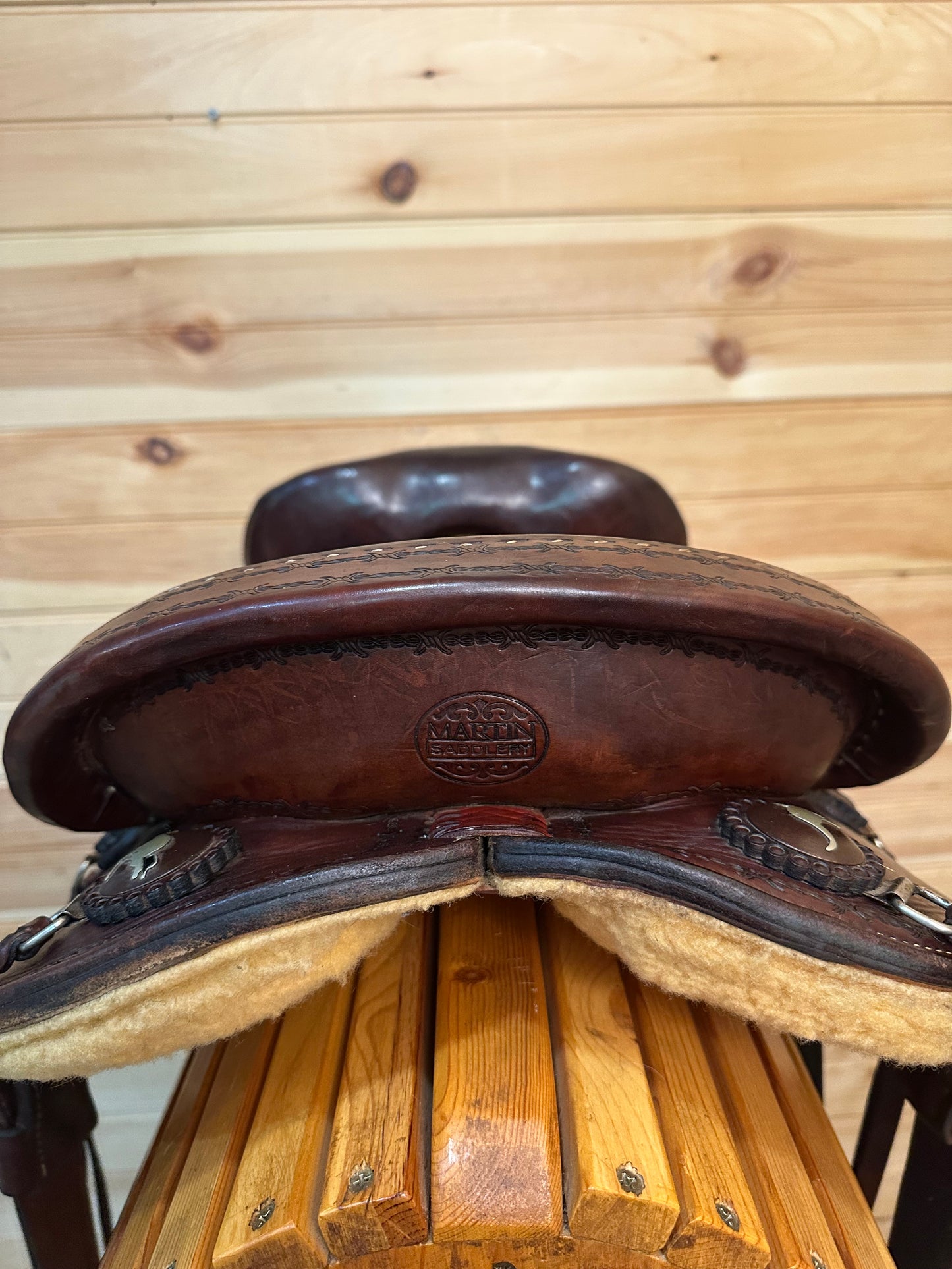 15” Clinton Anderson Aussie Stock Saddle by Martin Saddlery