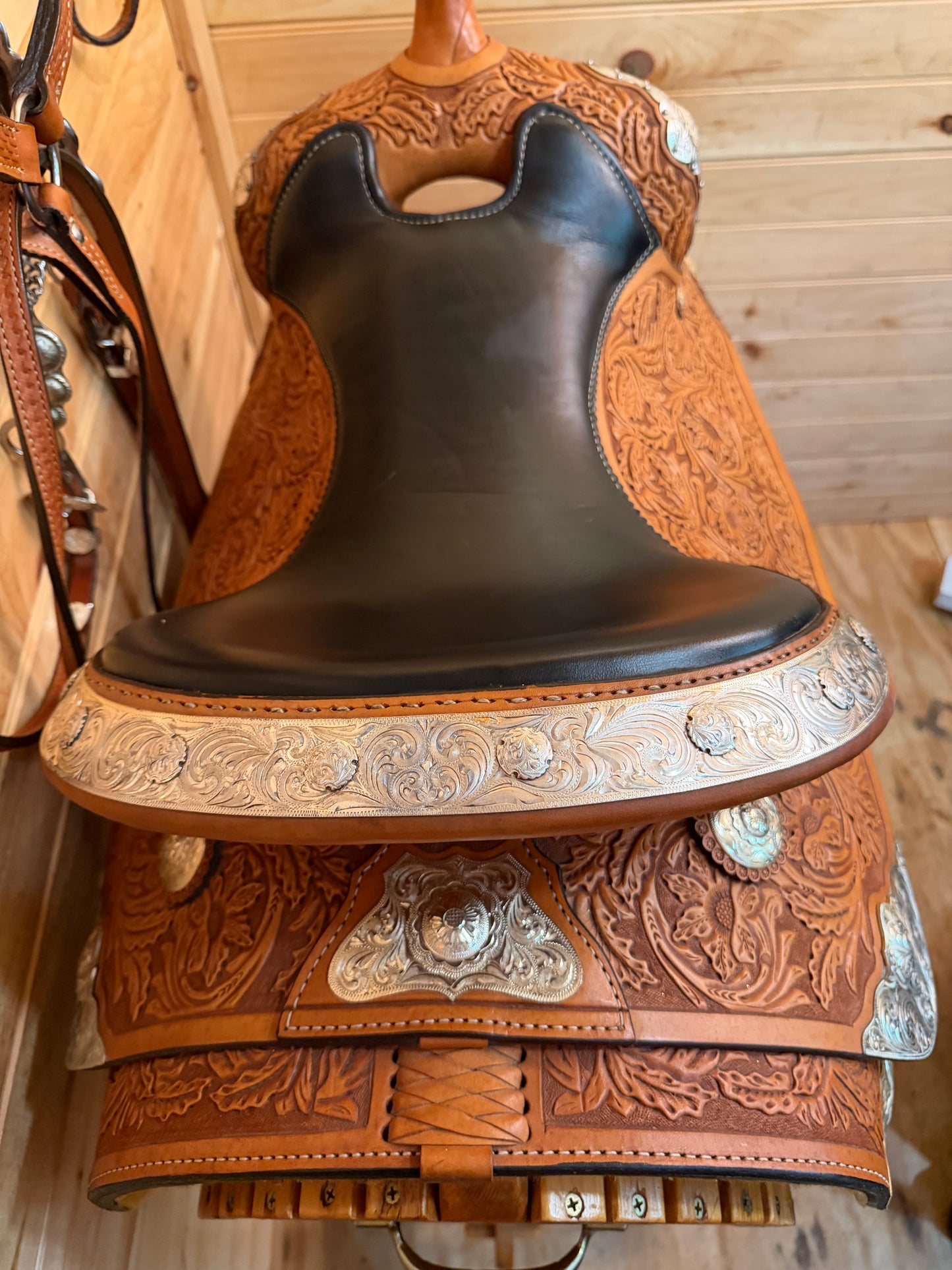 16” Reinsman Supreme Show Western Show Saddle Model 4586