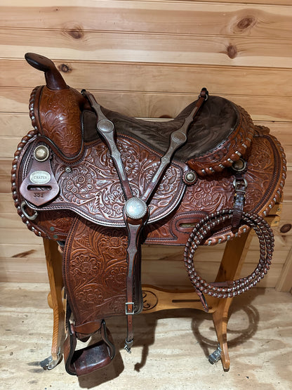 16” Crates Arabian Western Saddle Model 351