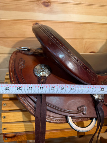 16” RW Bowman B-Light Western Ranch Trail Saddle Model 9416