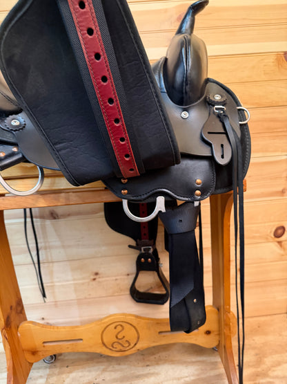 17” Circle Y High Horse El Campo Gaited Western Trail Saddle Model 6970 (2023)