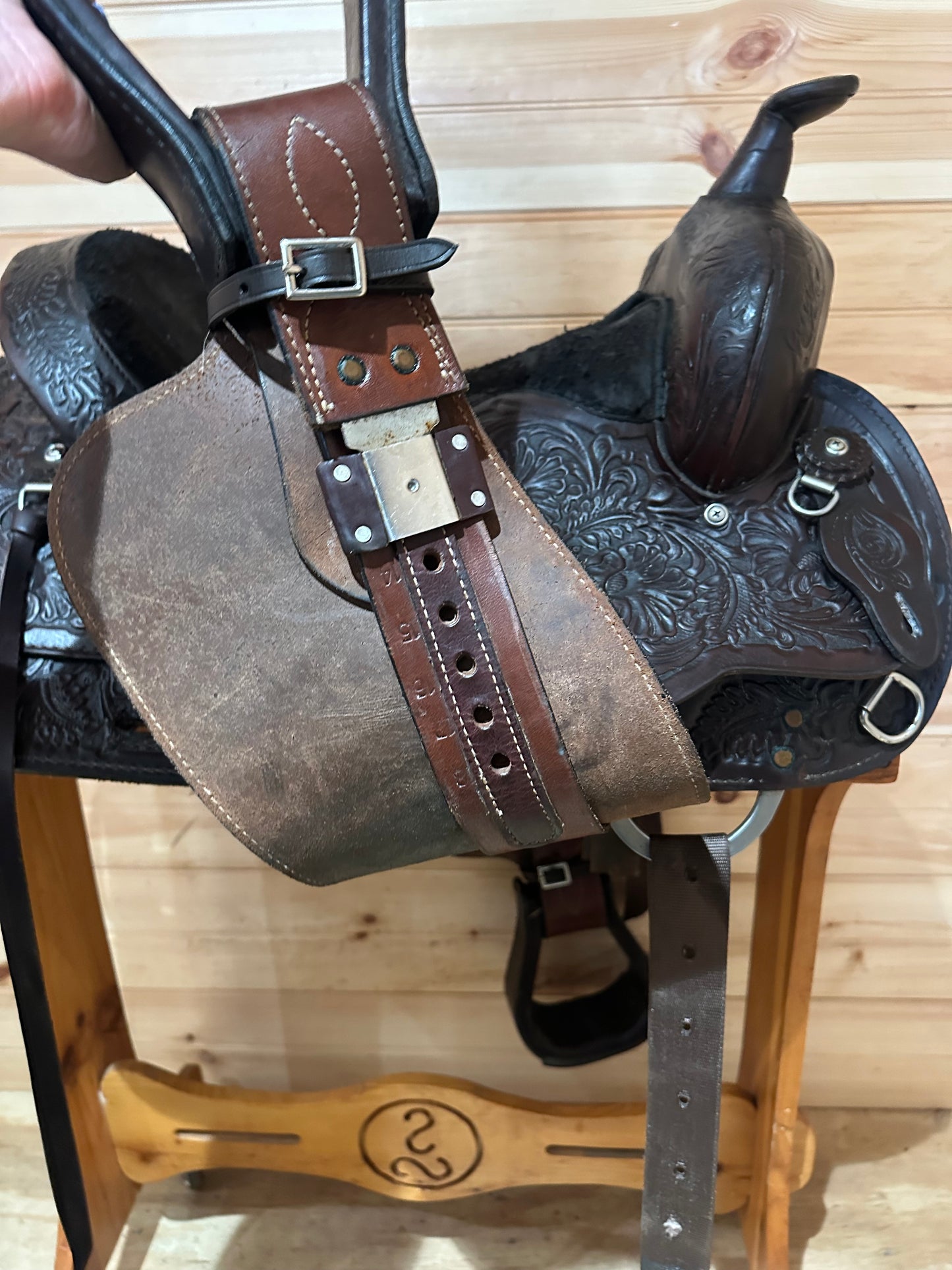 14.5” Tex Tan Western Trail Saddle