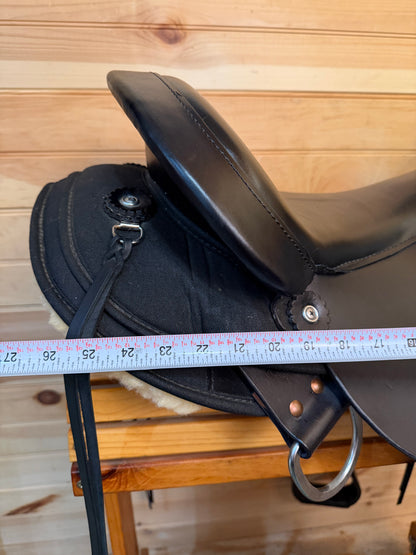 17” Circle Y High Horse El Campo Gaited Western Trail Saddle Model 6970 (2023)