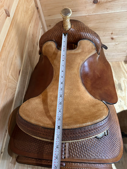 16” Crates Equi-Fit Reiner Western Saddle Model 4527