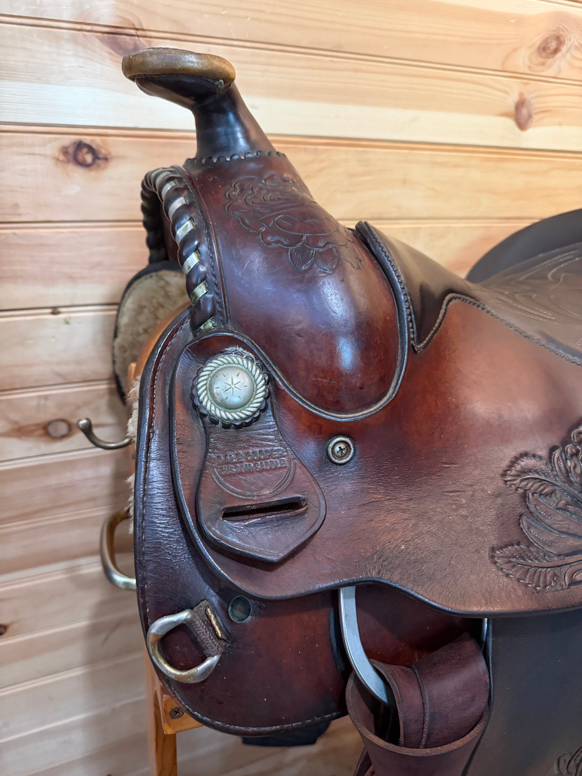 15.5” Dale Cooper Arabian Western Saddle