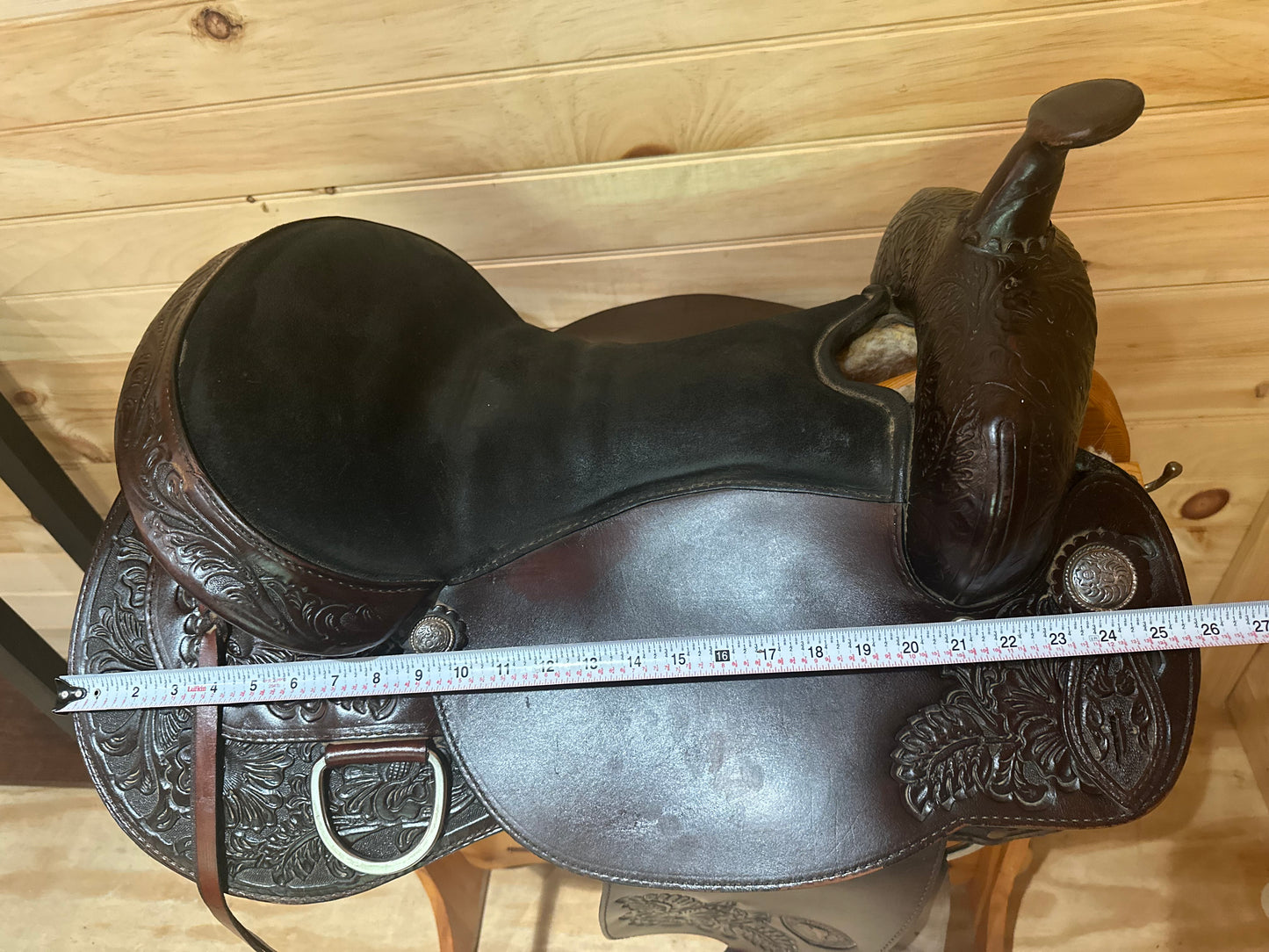 17” Tex Tan Hereford Western Trail Saddle Model 08-4903C7