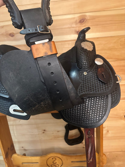 15” Rocking R Saddery  Western Saddle Model 1910