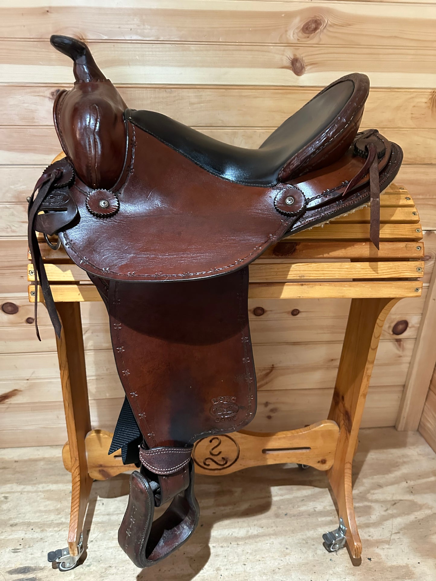 16” Allegany Mountain Trail Saddlery Gaited Western Saddle