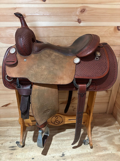 16” Genuine Billy Cook Pro Cutter Western Saddle Model 8940