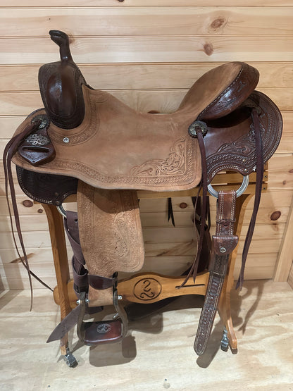 17” Teskey’s Stuart Rybak Cow Horse Western Saddle