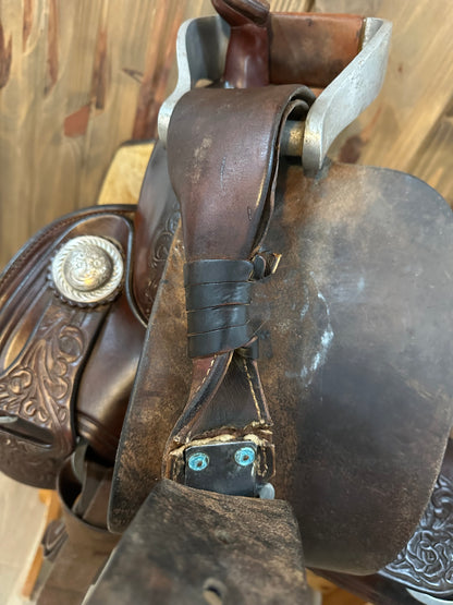 15” Donn Leson Reinmaker Reining Saddle