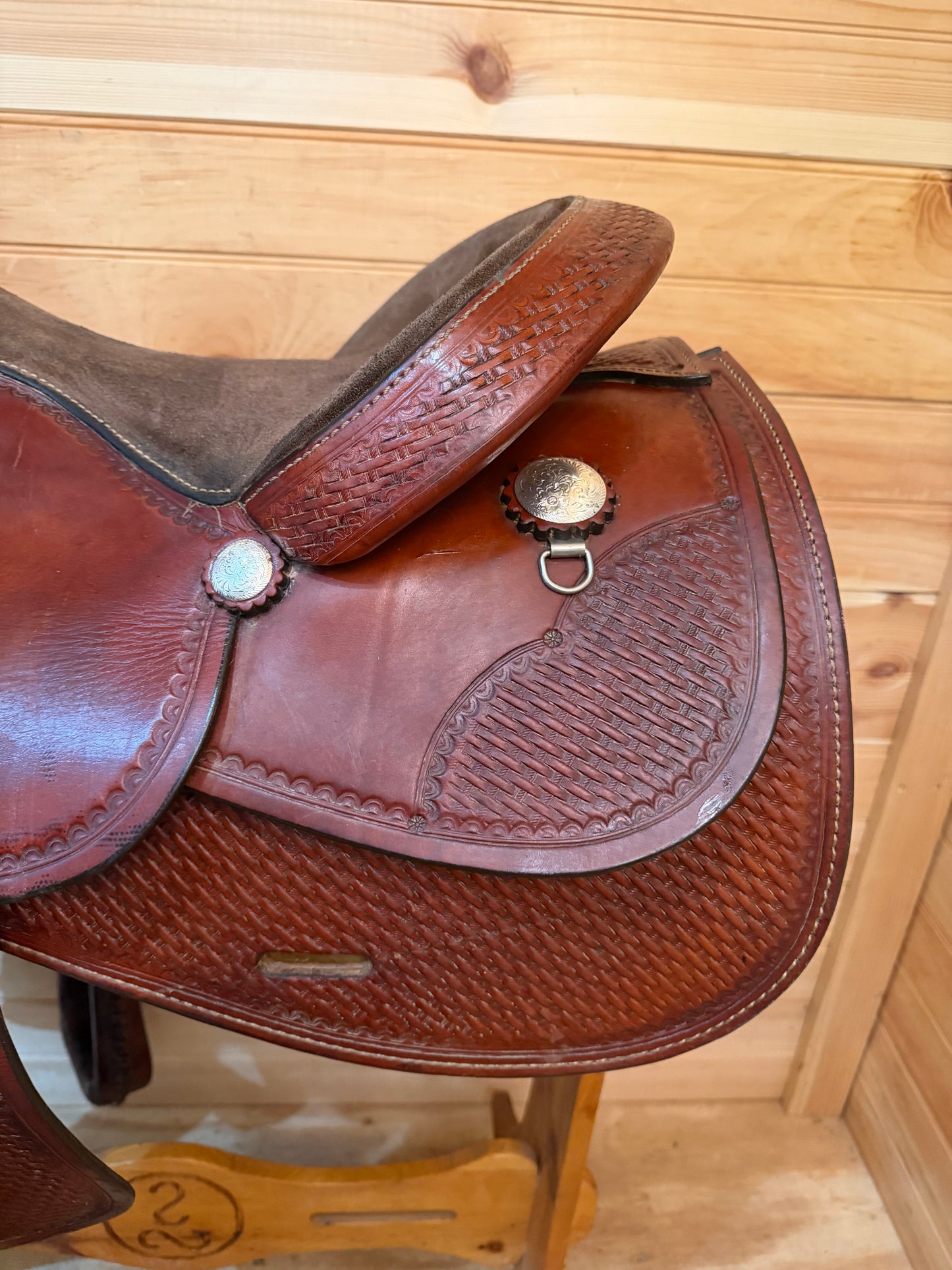 16” Crates Equi-Fit Reiner Western Saddle Model 249-4