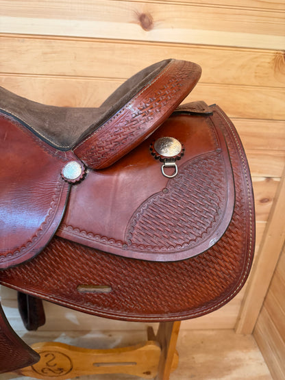 16” Crates Equi-Fit Reiner Western Saddle Model 249-4
