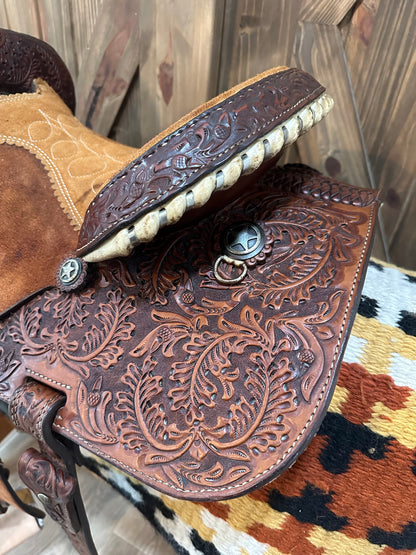 14” Ammerman Barrel Racing Saddle