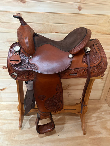 15” Tex Tan Hereford Western Trail Saddle Model 08-4014P5