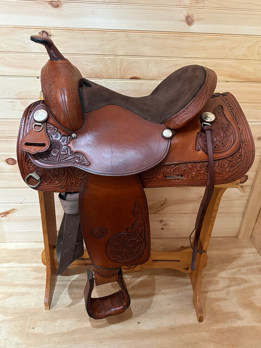 15” Tex Tan Hereford Western Trail Saddle Model 08-4014P5