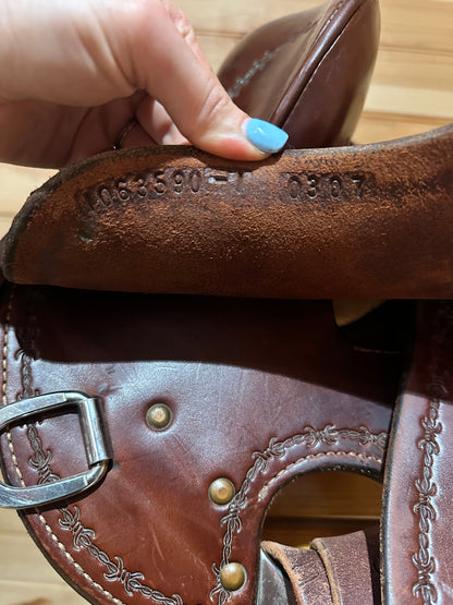 14” Clinton Anderson Aussie Stock Saddle by Martin Saddlery