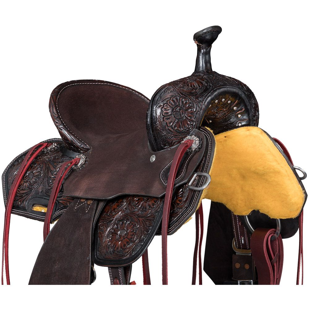 Silver Royal Youth Sawyer Barrel Racing Saddle