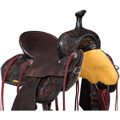 Silver Royal Youth Sawyer Barrel Racing Saddle