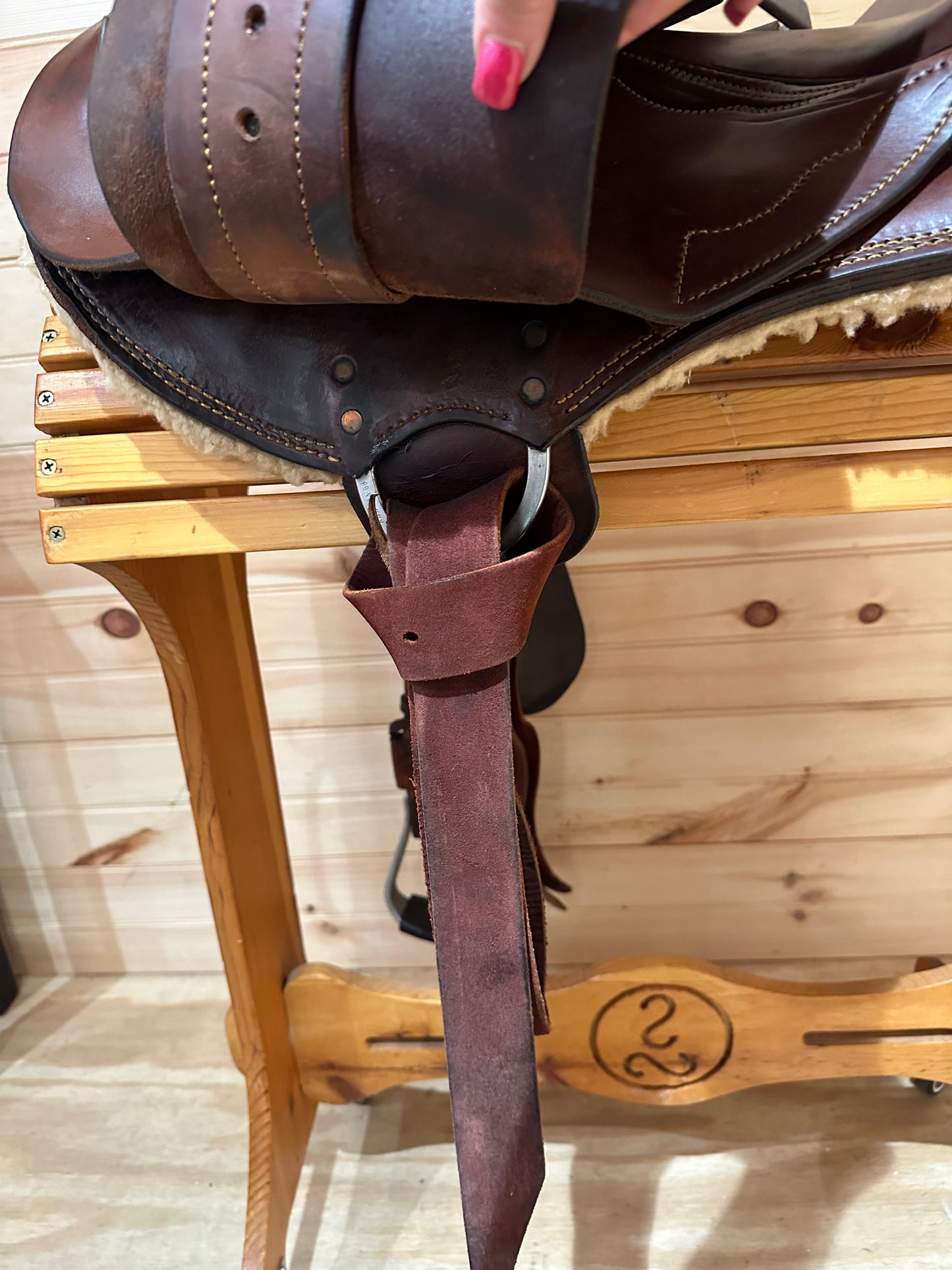 17” Australian Stock Saddle Co Santa MK III Enduro Aussie Saddle by James Saddlery