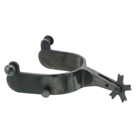 Tough1 Bull Rider Blue Steeled Rodeo Spurs