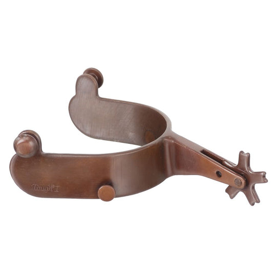 Tough1 Bull Rider Blue Steeled Rodeo Spurs