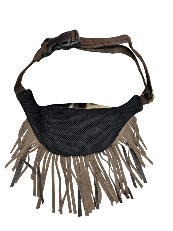 Klassy Cowgirl Genuine Leather Hair on Cowhide Fringe Fanny Pack