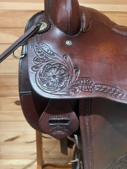 17.5” Tucker Ranch Hand Western Trail Saddle Model 250