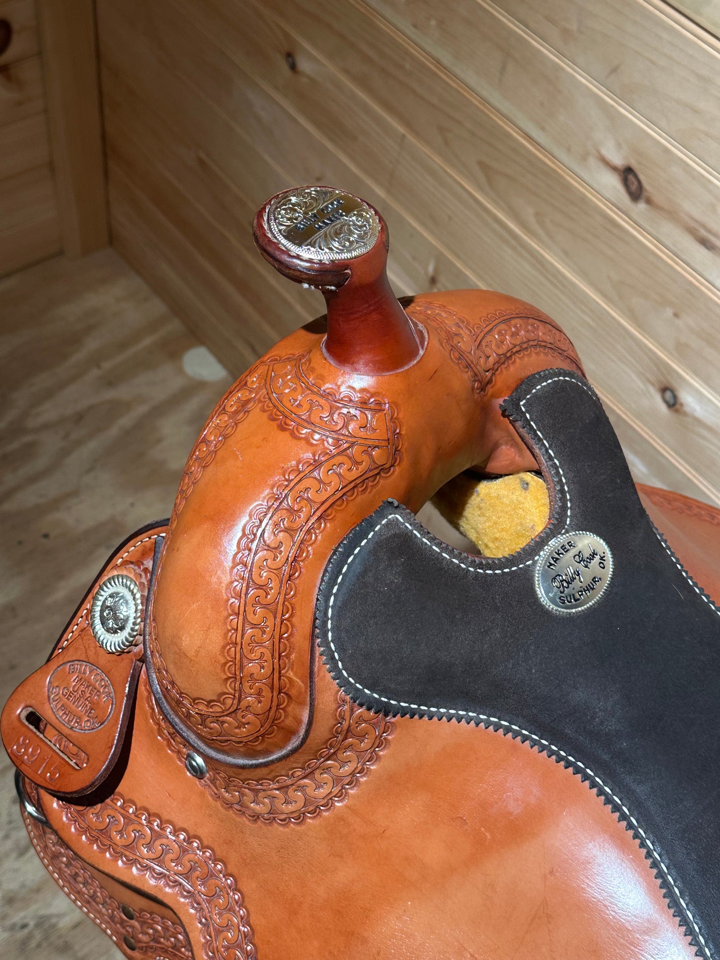 16” Billy Cook Maker Sulphur OK Reiner Western Saddle Model 8915