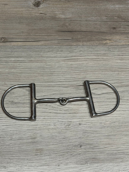 Dee-Ring Snaffle Bit 4 3/4” Mouthpiece by Bit Master