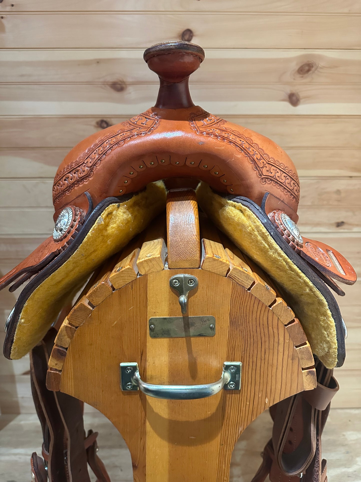 16” Billy Cook Maker Sulphur OK Reiner Western Saddle Model 8915