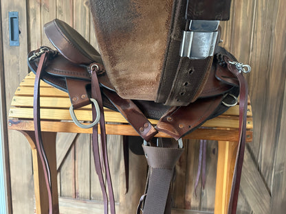 16” Big Horn Flex Endurance Saddle Model 804