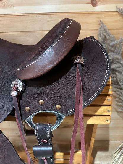 Silver Royal Carson Cowboy Saddle