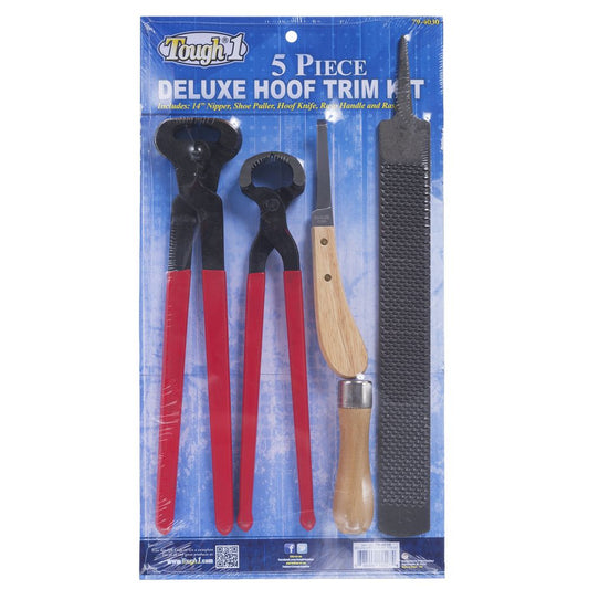 Tough1 5 Piece Deluxe Hoof Trim Kit