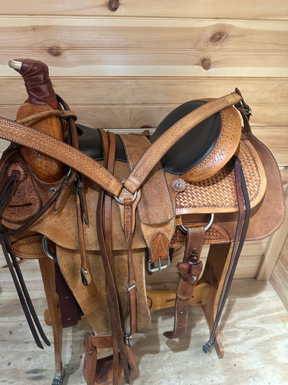 16” Colorado Saddlery “Hat Creek Roper” Western Saddle Model 0-306