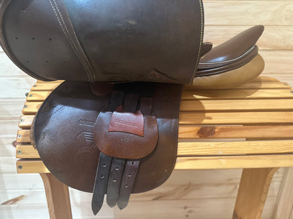 16.5” Collegiate Miller Olympic Close contact Saddle